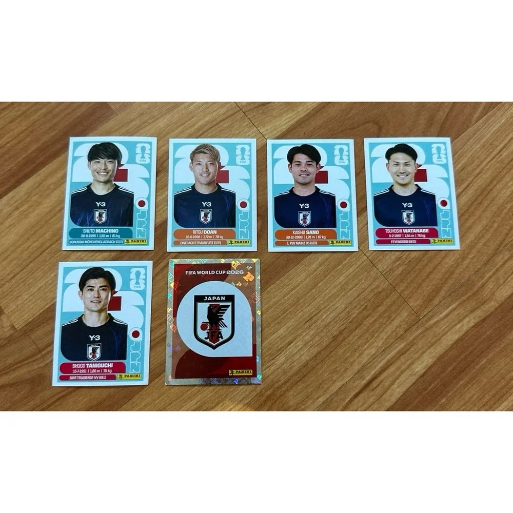 Japan National Football Team FIFA World Cup 2026 Panini Trading Cards